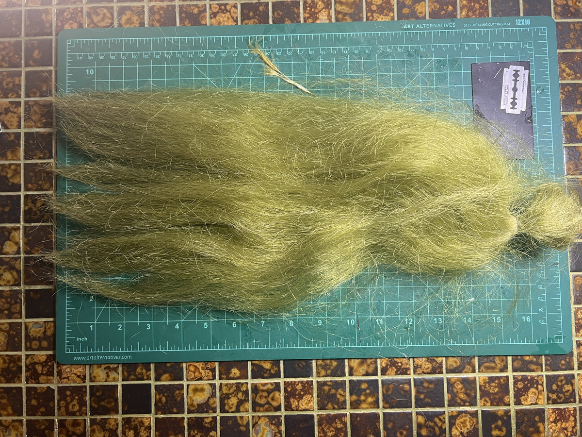 Custom Dyed Jumbo Saltwater Yak Hair