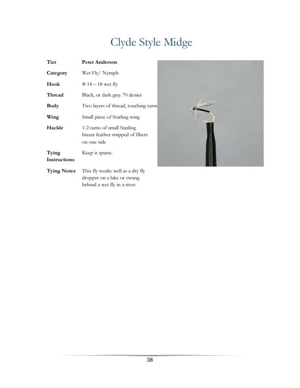 Favorite Patterns of Clark Skamania Flyfishers - Digital Download