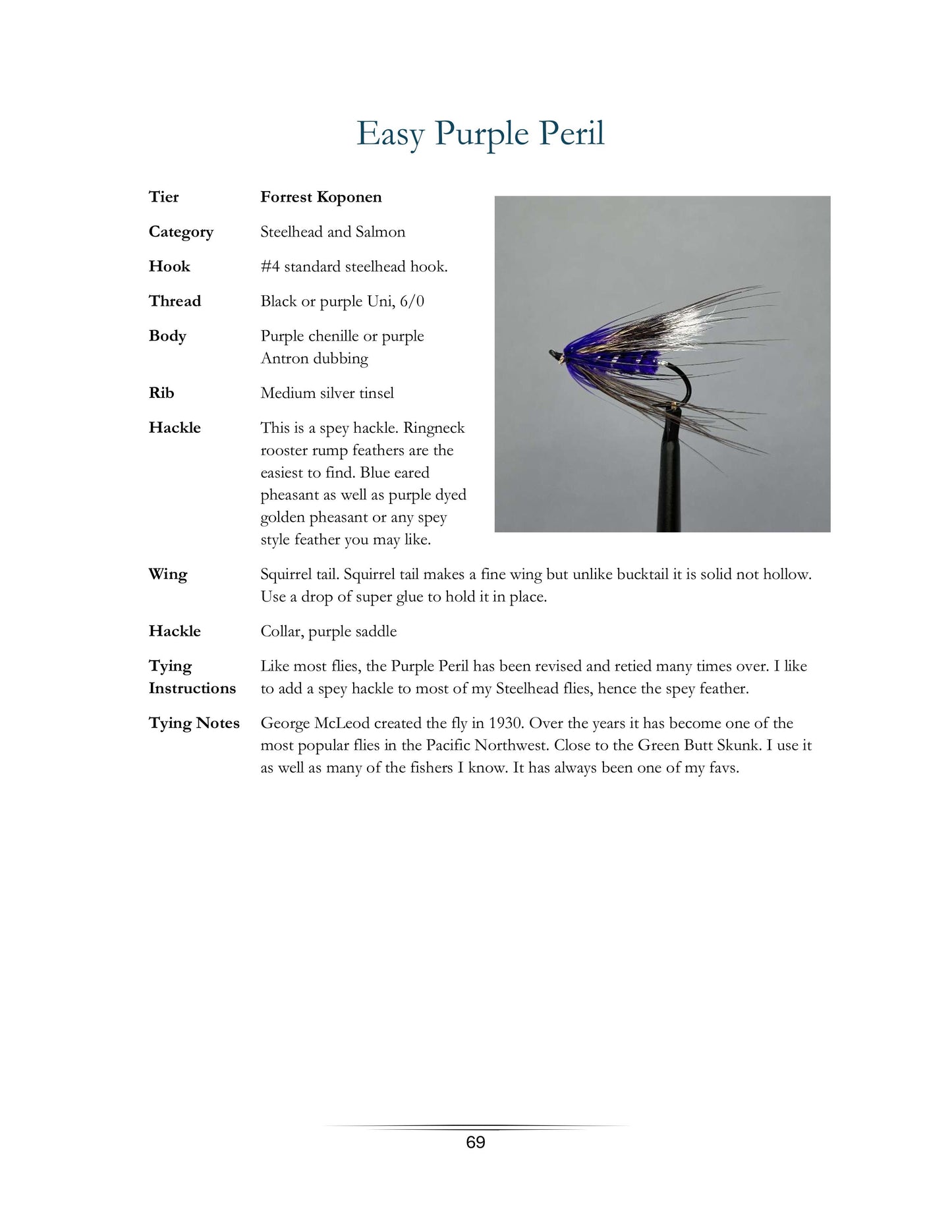 Favorite Patterns of Clark Skamania Flyfishers - Digital Download